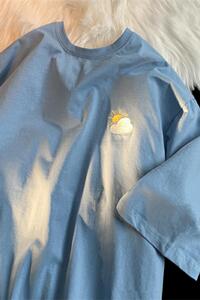 8905-P20短袖t恤男超火cec潮牌潮流宽松男装衣服港风原宿风情侣装图片