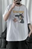 2935-P30潮牌短袖t恤男潮流ins韩版嘻哈街头五分半截中袖情侣夏装，男装T恤，电商D310（原电商305）