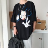 2939短袖t恤男夏季潮流百搭ins港风潮牌衣服设计感小众，男装T恤，电商D310（原电商305）