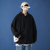 8552-P40纯色连帽卫衣男士潮牌衣服宽松休闲学生外套，女装卫衣/绒衫，电商D310（原电商305）