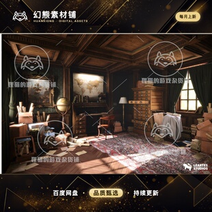 Unity Victorian Interior Environment 维多利亚室内场景URP 2.0