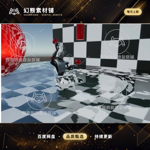 Unity Simple Interactive Water URP HDRP 3.0.2 可交互水面