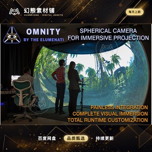 Unity Omnity Camera System for Immersive Projection 3.7.1