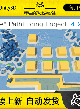 Unity A Pathfinding Project Pro Beta 4.3.82 Pro 包更 Beta版