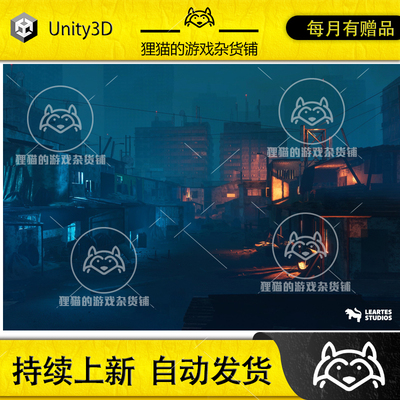 Unity Future Slums Abandoned Post-ApocalypticDistrict 1.0