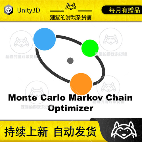 Unity Monte Carlo Markov Chain Optimizer 0.6.1 可视化优化