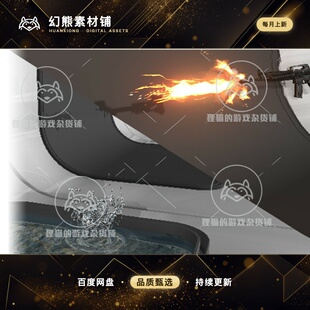 Unity Impacts and Muzzle Flashes 1.3.0a 枪口火焰弹痕特效包