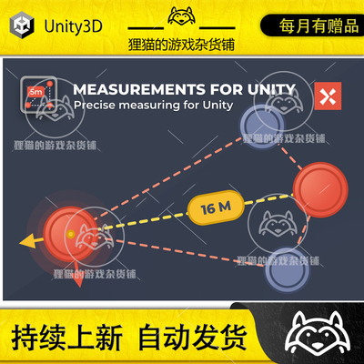 Unity Measurements For Unity 1.0 测量测算插件