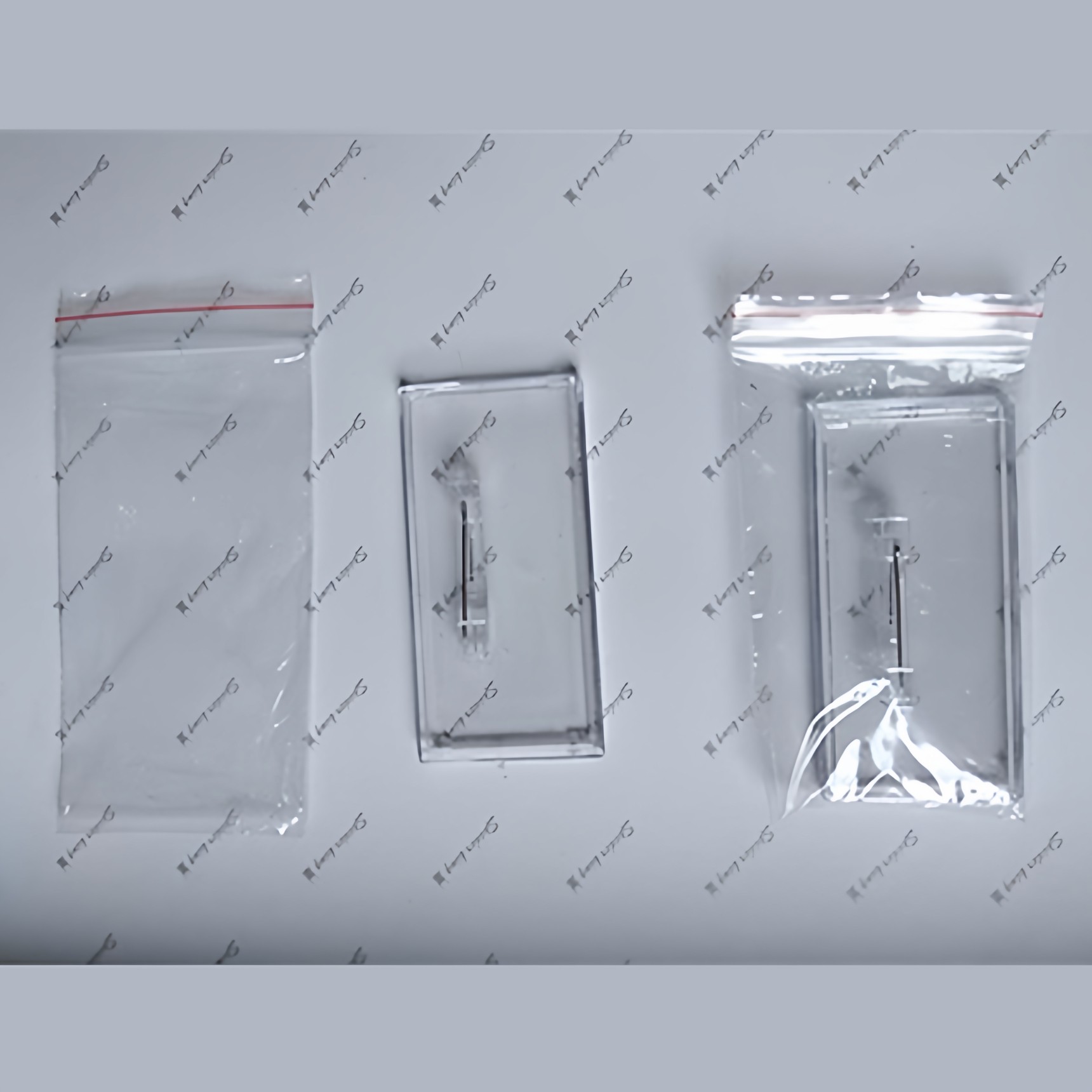 华鑫直销透明水晶塑料卡托胸牌