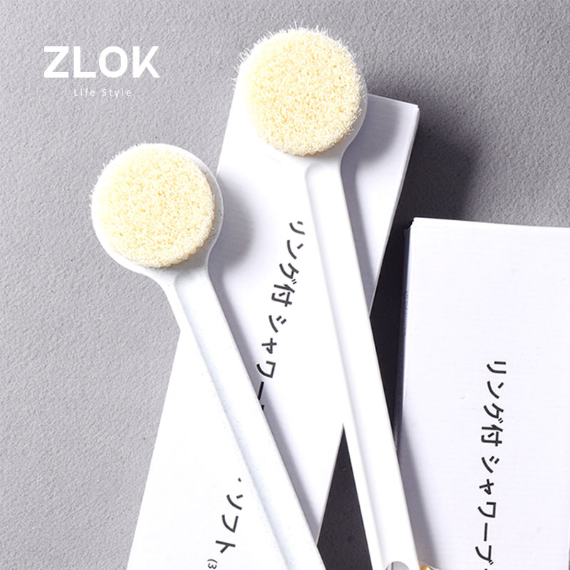 日式长柄洗澡刷去角质按摩刷后背神器沐浴刷无印风后背刷洗浴刷