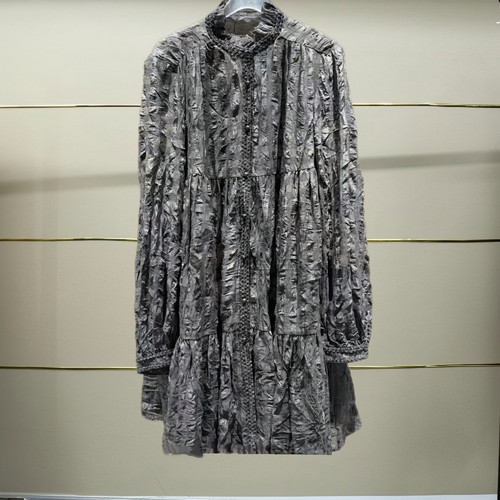 州正品2025秋款衬衫连衣裙BBE314J345-250多