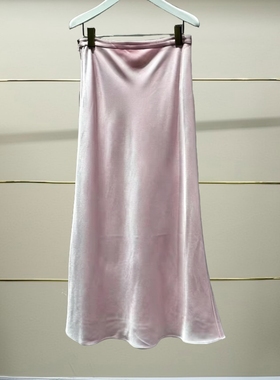 福正品2025春季CSA1074030-250浅粉色中长裙子-2690