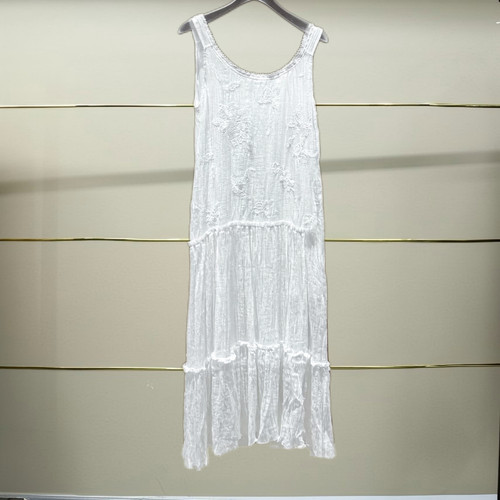 龙正品2025夏款缩褶背心裙BBE212J119-250多