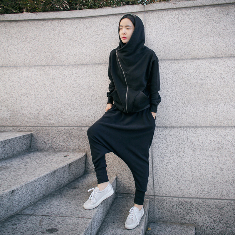 秋冬新款棉料连帽加厚休闲开衫