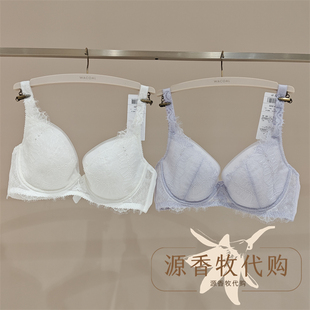 4薄款 透气侧收蕾丝文胸内衣女 WB31E5金标春日精灵3 WACOAL华歌尔