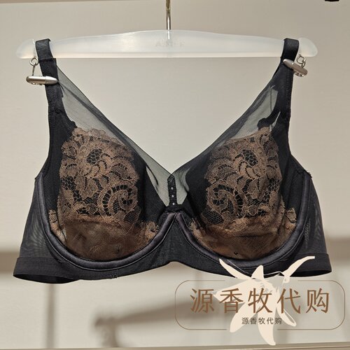 爱慕25流金春夏薄款3/4软托大胸显小深v无纺布文胸女内衣AM12A751