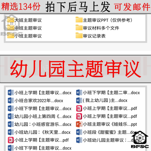 幼儿园课程主题审议方案bv大中小班级资料活动记录表计划范文模板