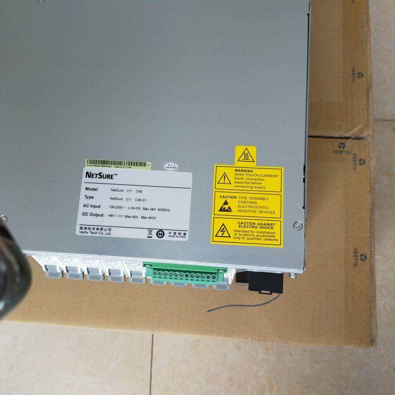 维谛艾默生NetSure 211C46-S1 48V100嵌入式通电源插框交转直用