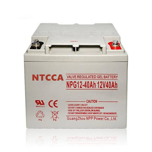 NTCCA恩科蓄电池NP40-12 消防主机 应急电源12V40AH干电池 免维护