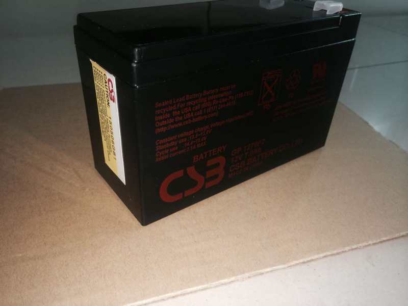 原装CSB蓄电池GP1270 F2铅酸免维护蓄电池12v7AH现货正品保证包邮