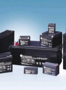 SHIMASTU蓄电池NP24-12工业电源 直流屏 应急照明专用12V24AH现货