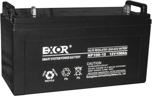埃索蓄电池EXOR NP150-12照明电源 光伏发电12V150AH不间断UPS