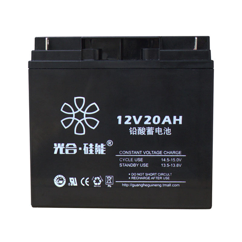 硅能蓄电池12V20AH 家用光伏 直流电源UPS系统不间断无须加液户外
