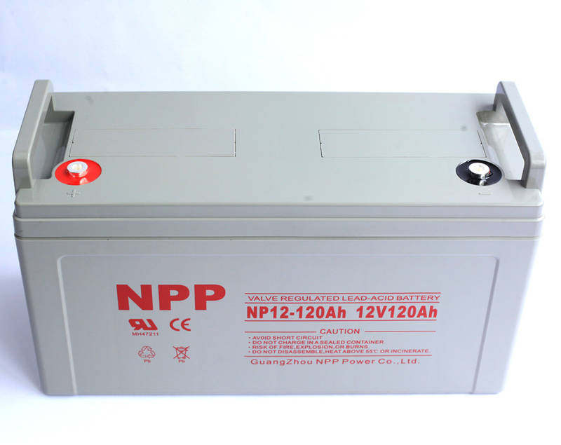 耐普 12V120AH免维护胶体太阳能蓄电池 UPS电源直流屏电瓶