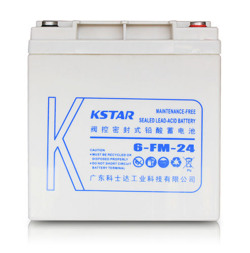KSTAR科士达蓄电池6-FM-24铅酸免维护12V24AH蓄电池包邮