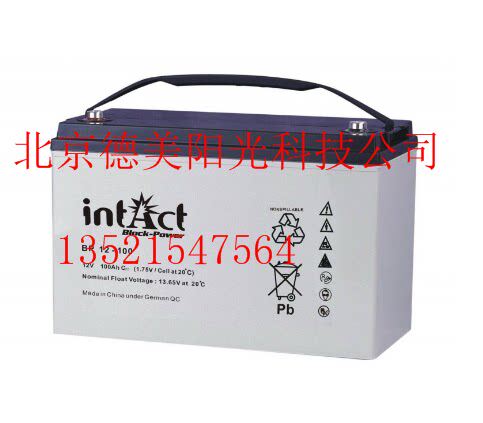 INTACT BLOCK-POWER蓄电池BP12-100质保三年12V100AH