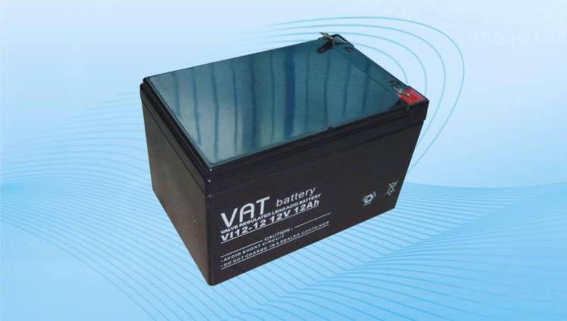 威艾特VAT VA12-12密封式电池12V12AH 控制器电池 电子仪器蓄电池