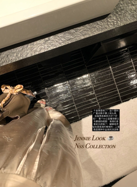 NSS COLLECTION 重推千金裤!醋酸鎏金烫钻嗲嗲裤女垂感阔腿裤长裤