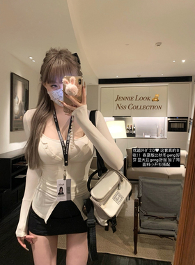 NSS COLLECTION 轻松周末 A字瑜伽裙女运动包臀裙黑色半身裙短裙