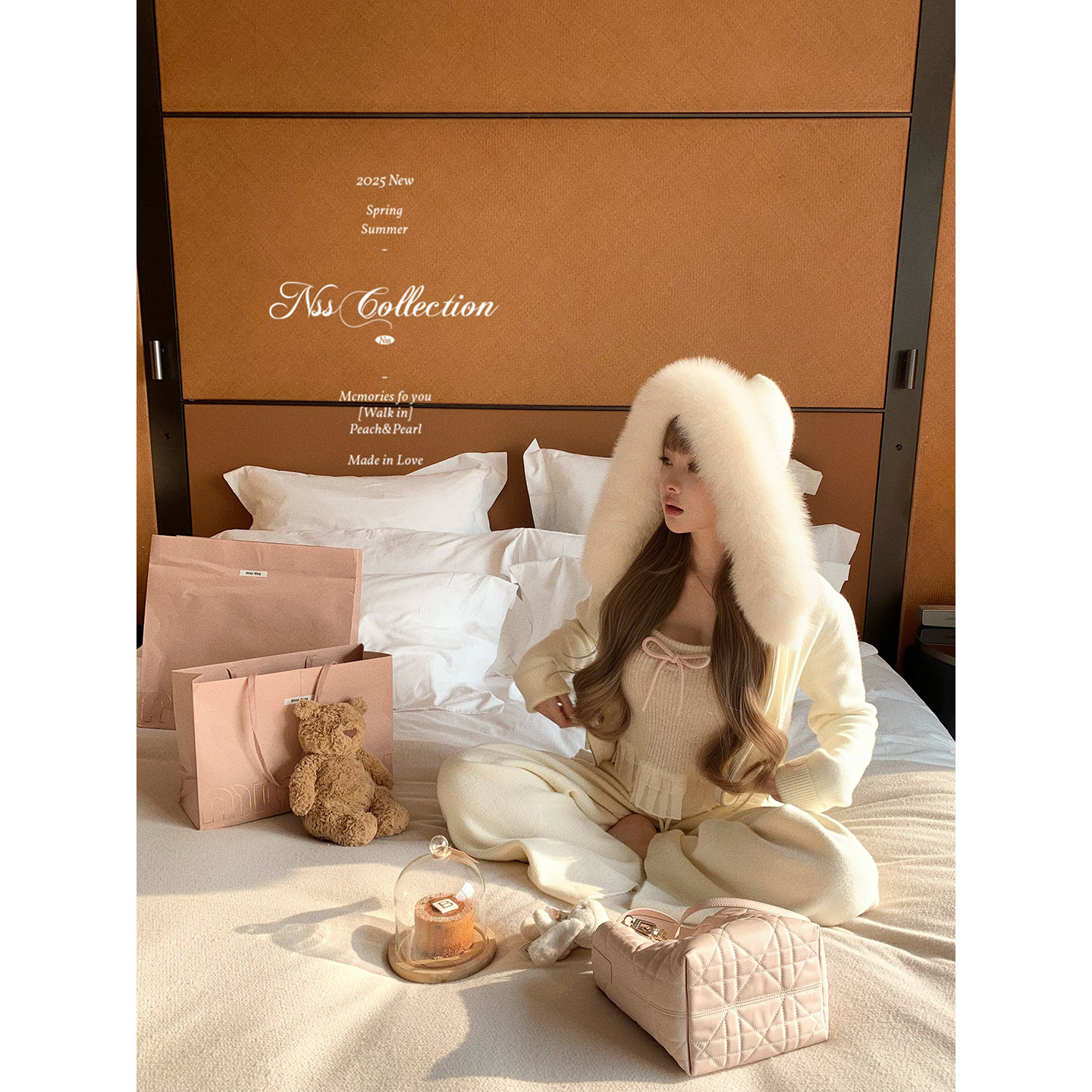 NSS COLLECTION “韩女日记” 少女感连帽卫衣百搭显瘦休闲裤套装,女装/女士精品,时尚套装,淘宝优惠券,粉丝福利购,淘宝优惠卷