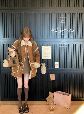 NSS COLLECTION 1/9 20:00pm“暖冬小熊”羊羔毛皮毛一体外套