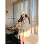 NSS 外套 圈圈毛宽松白色针织毛衣开衫 COLLECTION 奶醇味Classics