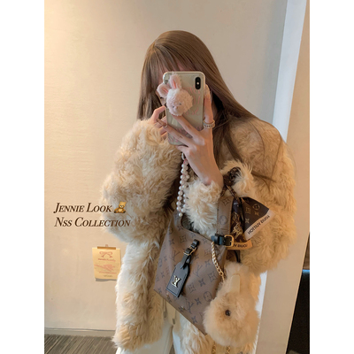 NSSCOLLECTION皮毛一体外套