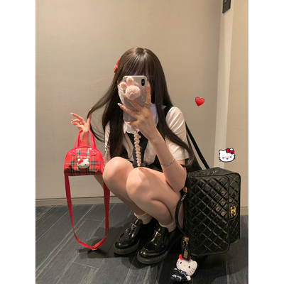 NSSCOLLECTION白衬衫背带裙组套