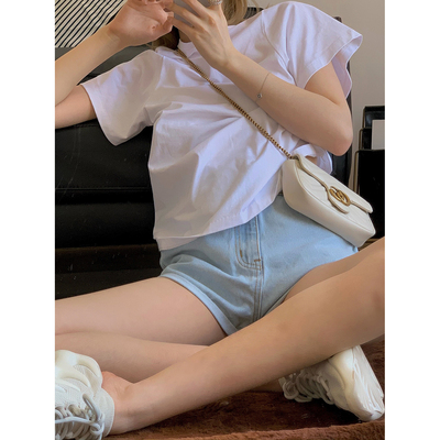 NSSCOLLECTION刺绣设计感上衣