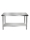 Двухслойный рабочий стол из нержавеющей стали, кухонный рабочий стол, разделочная доска, трехслойный стол из нержавеющей стали с утолщением, упаковочный стол, загрузочный стол mini 4