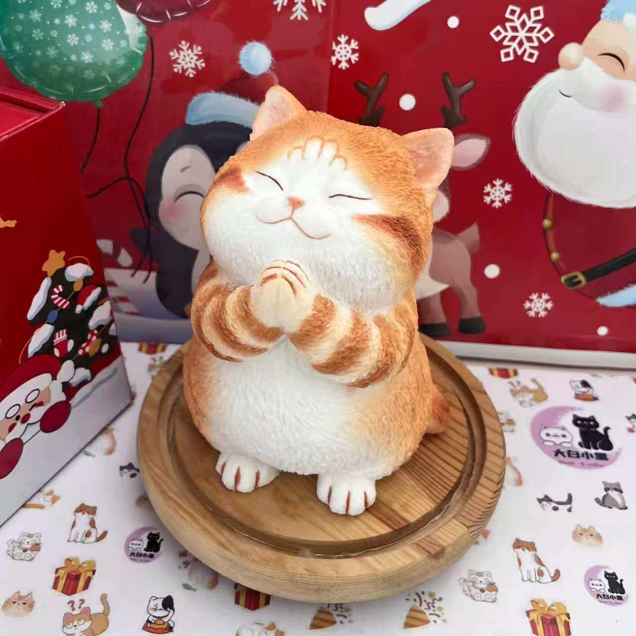 小众高级感礼物创意许愿猫玩偶