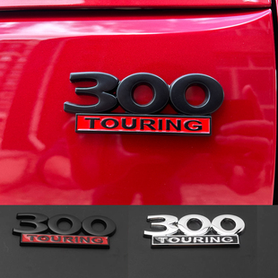 适用坦克300车标贴道奇吉普克莱斯勒TOURING个性改装金属装饰车贴