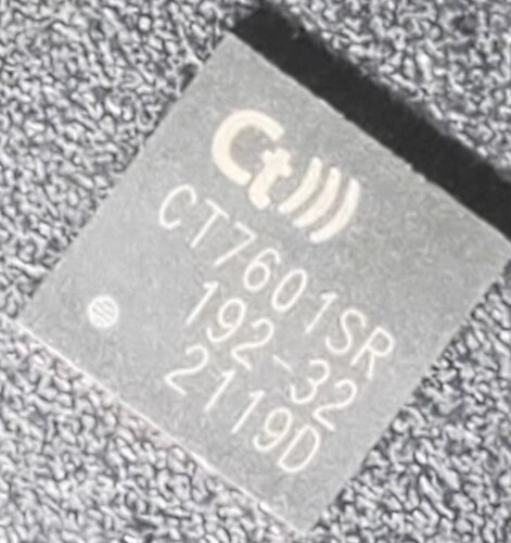 原CT7601SR QFN-48 音频USB数字解码芯片 COMTRUE 装正品