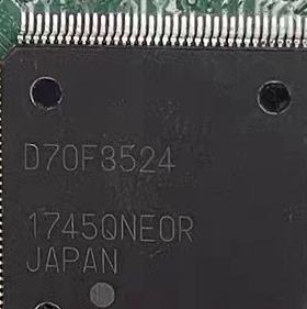 D70F3524  UPD70F3524（A）汽车电脑板CPU芯片