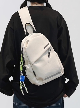 法国MlCANl KONS斜挎包男款单肩包胸包女生骑行运动爬山轻便背包