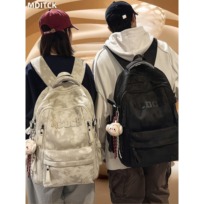 法国MDIT CK~书包男生初中生新款女生中学生护脊减负高中双肩背包