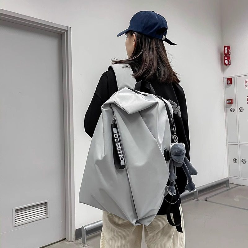 法国ZAMP双肩背包男大容量初高中书包简约百搭电脑包女旅游旅行包