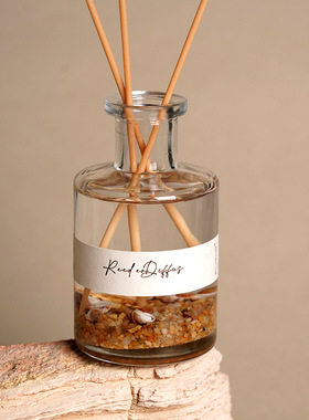 zoland持久香无火香薰保加利亚玫瑰家居除味酒店香藤条熏香氛白桃