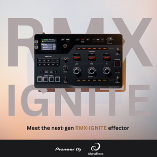 RMX-IGNITE多频段效果处理器兼表演DJ打碟机采样效果器AlphaTheta