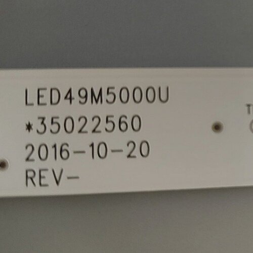 T49ULED49M6000U灯条LED49M5000